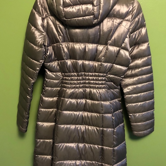 NEW Calvin Klein Down Puffer Long Jacket XS - Picture 2 of 6